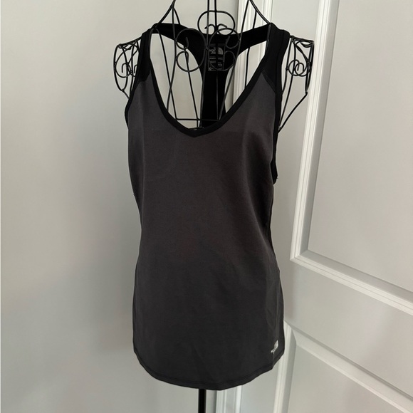 North Face Women’s Athletic Tank Top in Charcoal Gray Size Medium - Picture 1 of 5